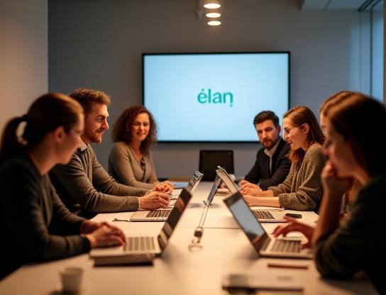 Réunion de l’équipe Élan RH Solutions à Lyon